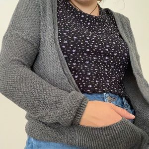 Grey Cardigan